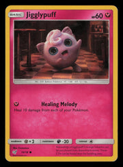 Jigglypuff 14/18 Common Detective Pikachu Pokemon