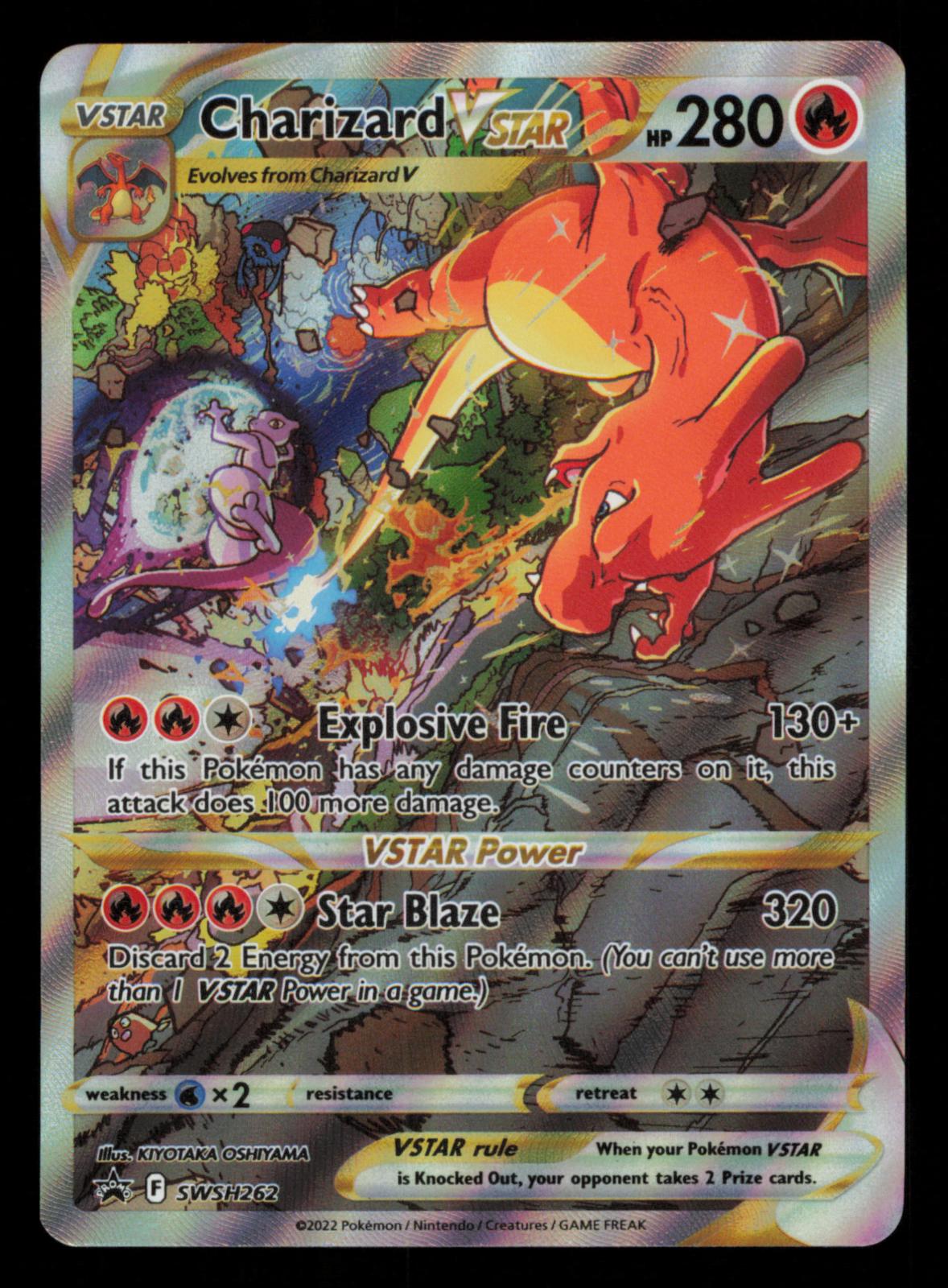 Charizard VSTAR SWSH262 Holo Promo Sword & Shield Promo Pokemon