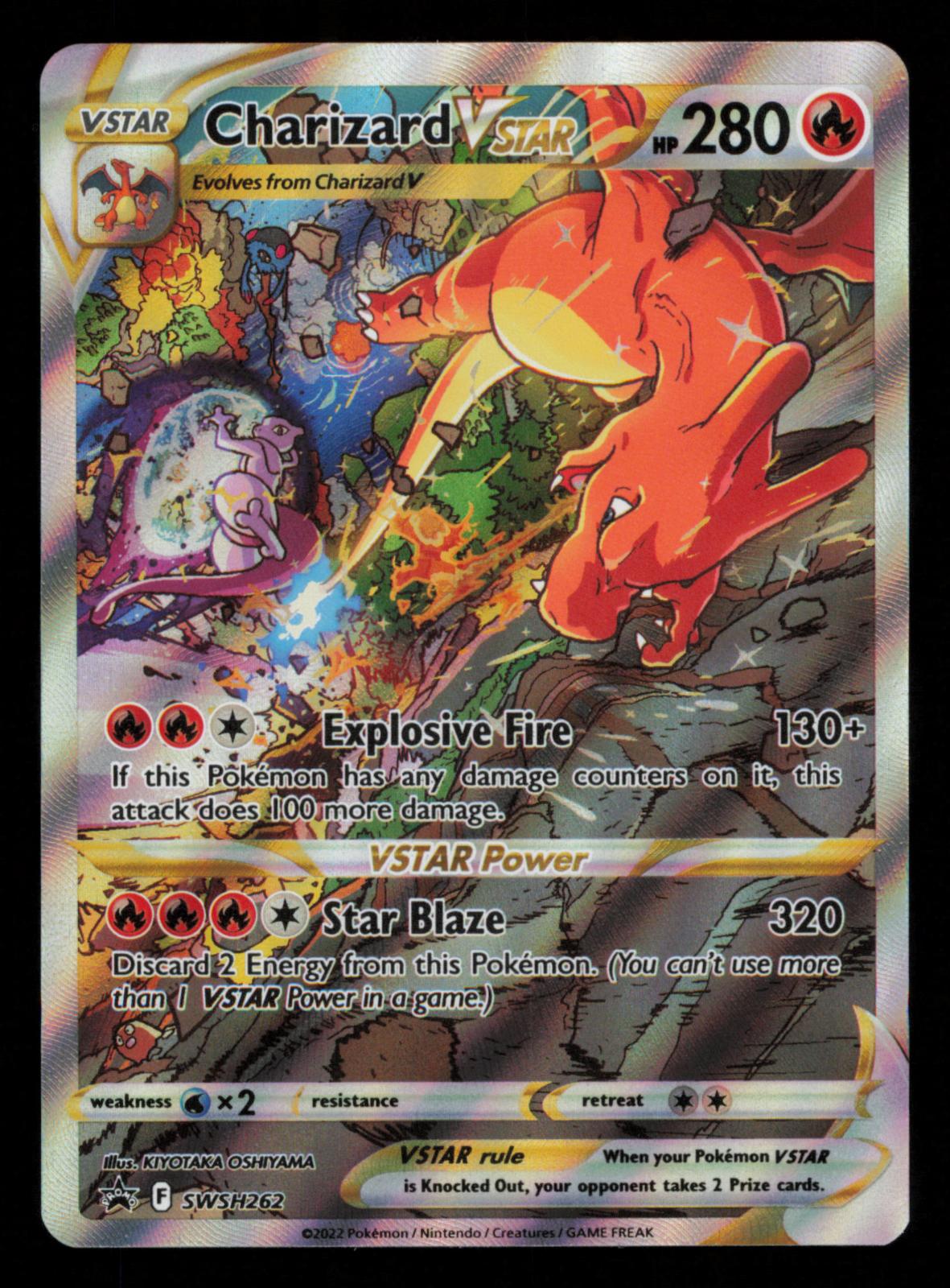 Charizard VSTAR SWSH262 Holo Promo Sword & Shield Promo Pokemon