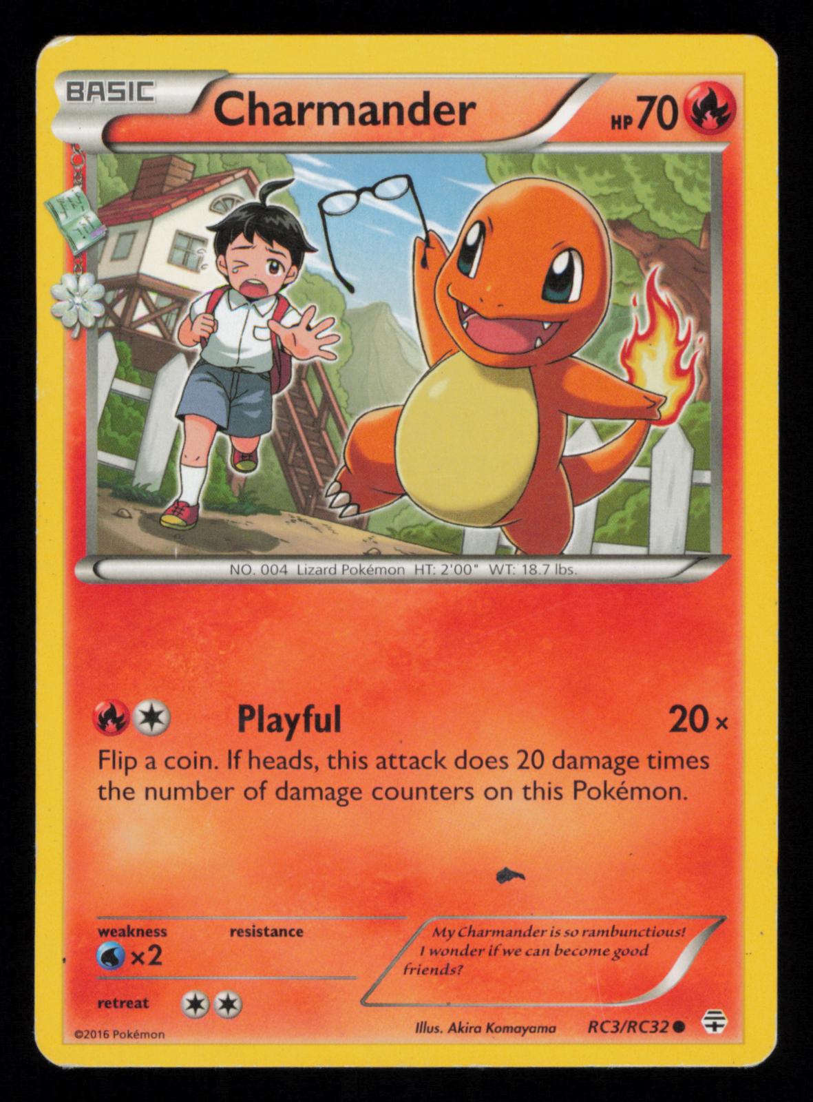 Charmander RC3/RC32 Common Generations Pokemon