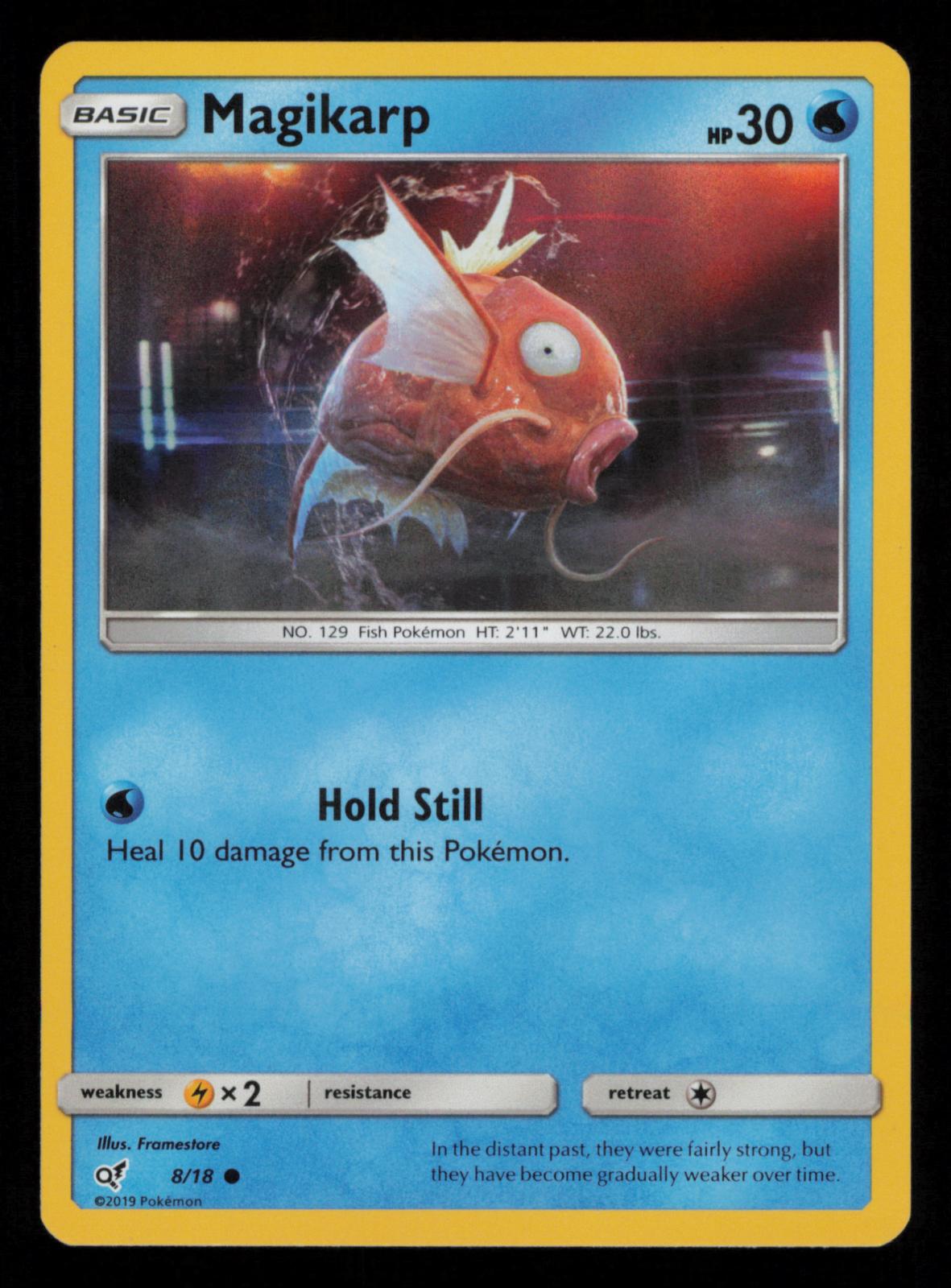 Magikarp 8/18 Common Detective Pikachu Pokemon