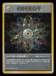 Rainbow Energy Holo Rare Team Rocket Pokemon Japanese