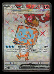 Eiscue ex 210/197 Ultra Rare Obsidian Flames Pokemon