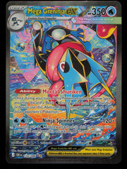 Mega Greninja ex 116/086 Holo Special Illustration Rare Chaos Rising Pokemon