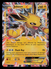 Jolteon EX 28/83 Holo EX Rare Generations Pokemon