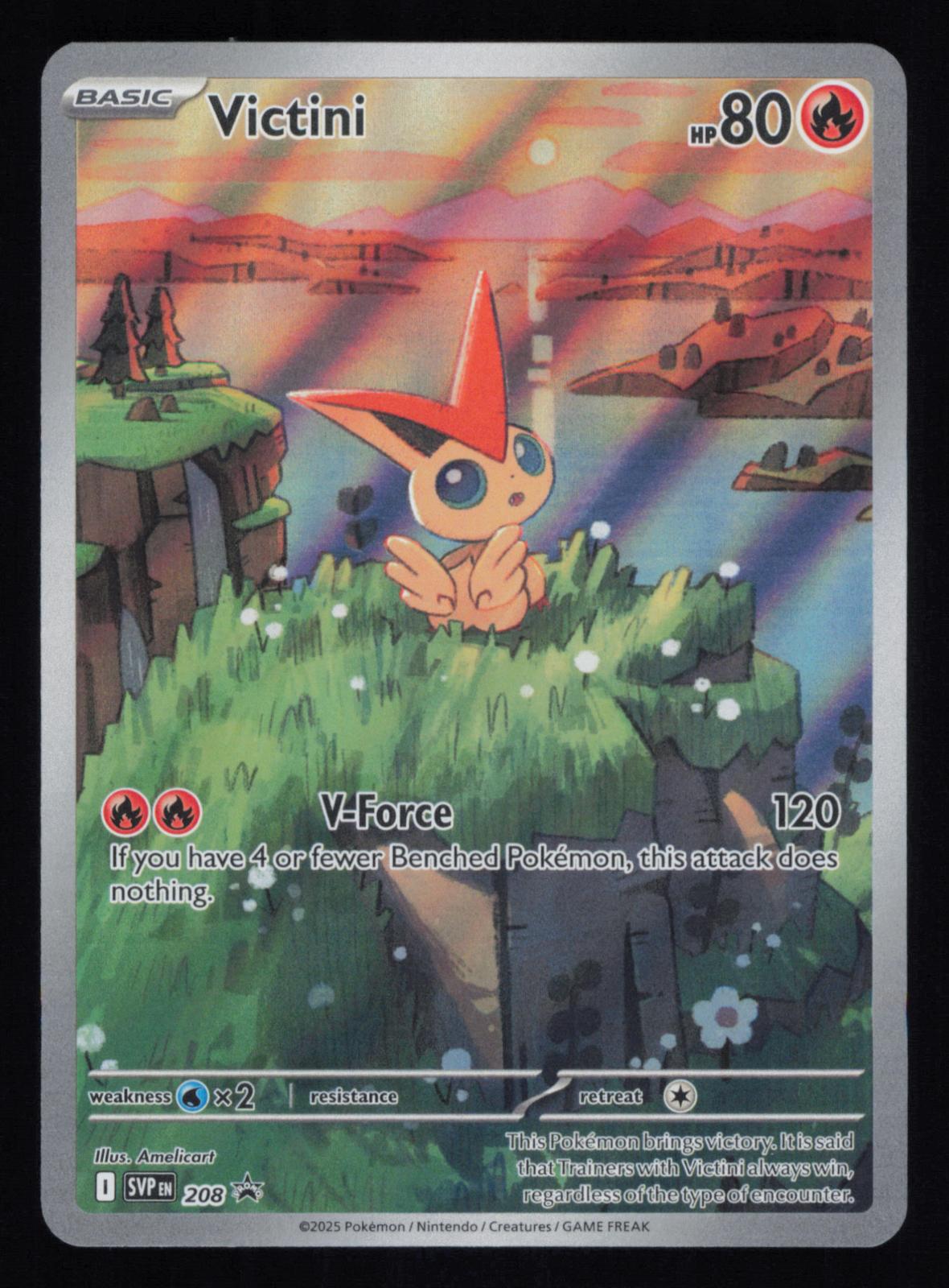 Victini 208 Holo Promo Scarlet & Violet Promo Pokemon