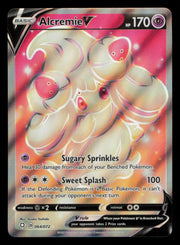 Alcremie V 064/072 Ultra Rare Shining Fates Pokemon Holo