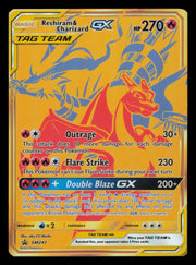 Reshiram & Charizard GX - SM247 Holo Promo Sun & Moon Promo Pokemon