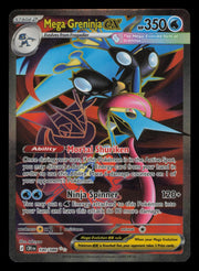 Mega Greninja ex 100/086 Ultra Rare Chaos Rising Pokemon Holo