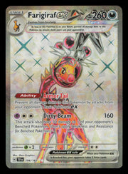 Farigiraf ex 194/162 Ultra Rare Temporal Forces Pokemon
