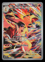 Ethan's Typhlosion 190/182 Illustration Rare Destined Rivals Pokemon