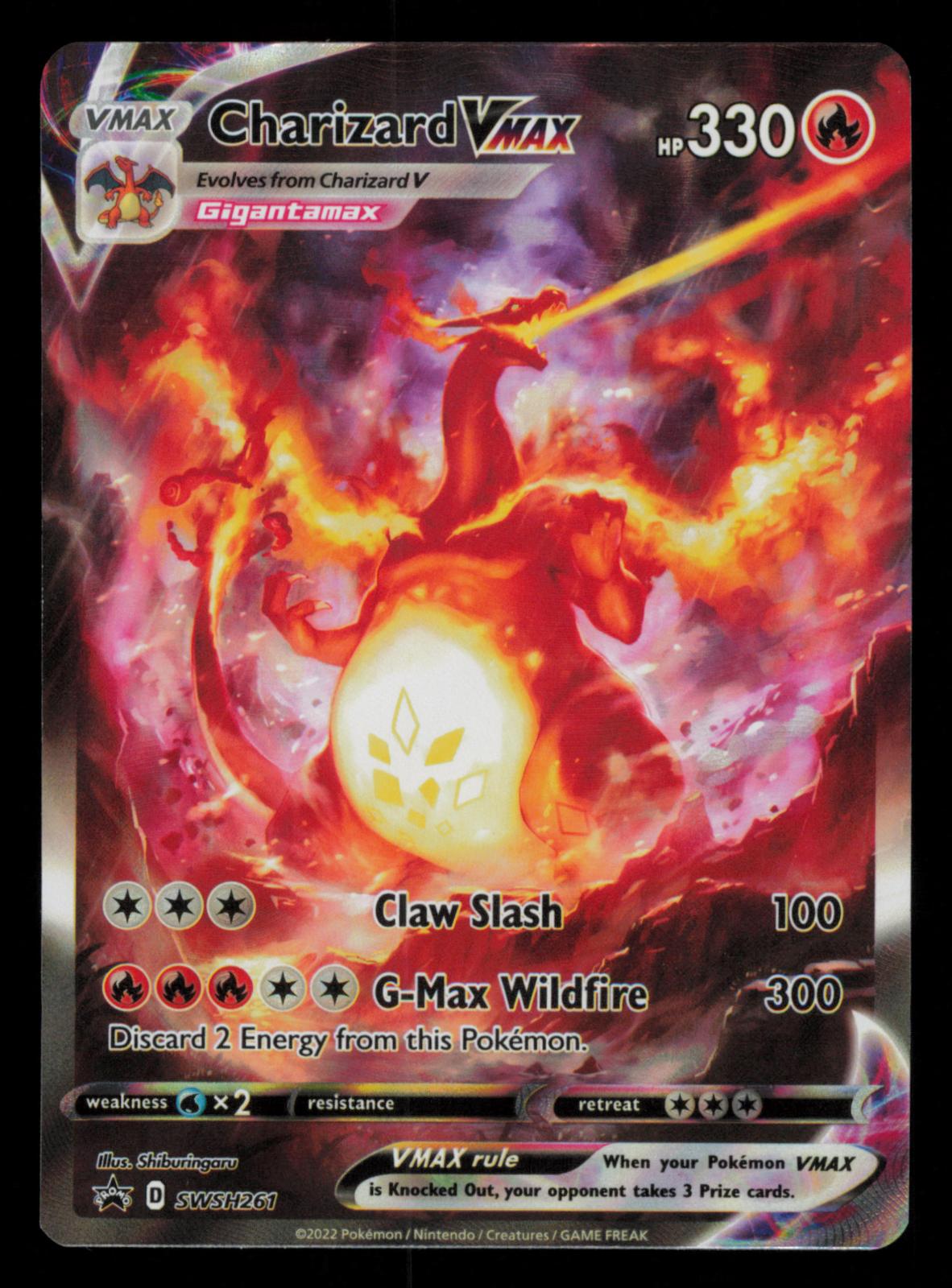 Charizard VMAX SWSH261 Holo Promo Sword & Shield Promo Pokemon