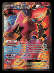 Volcanion EX 107/114 Ultra Rare Steam Siege Pokemon