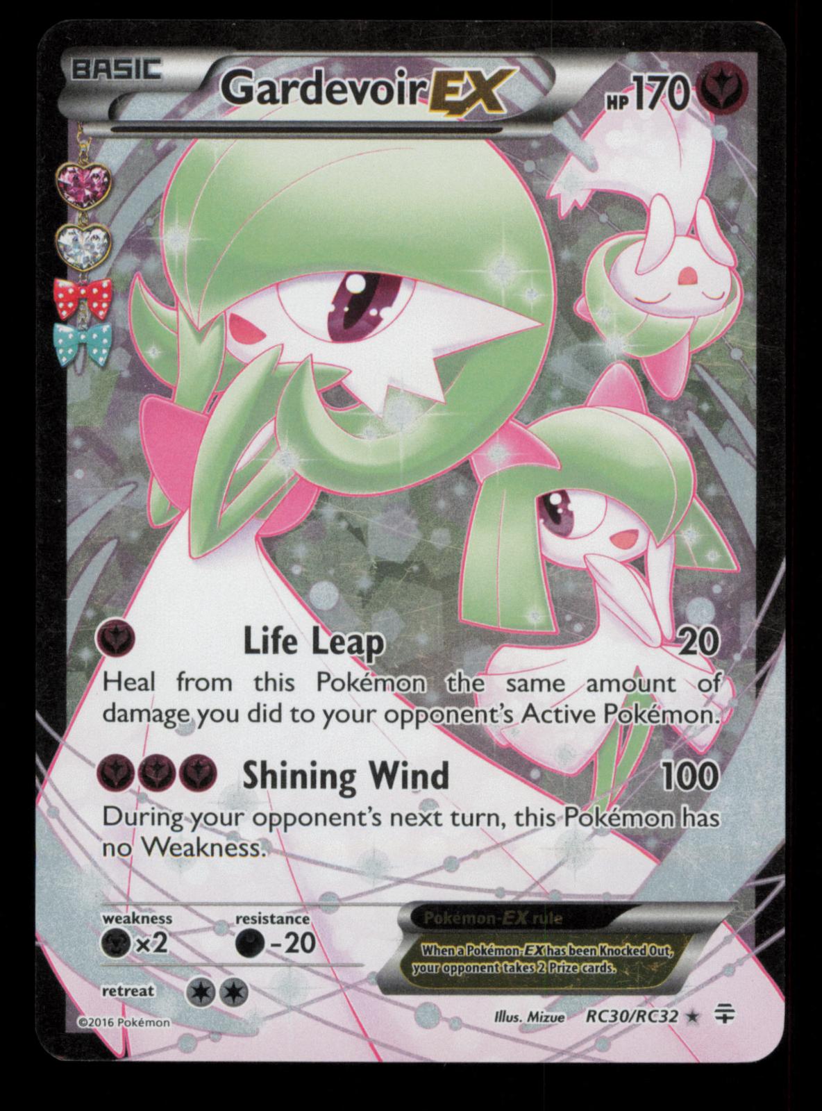 Gardevoir EX RC30/RC32 Ultra Rare Generations Pokemon
