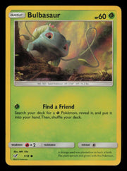 Bulbasaur 1/18 Common Detective Pikachu Pokemon