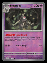 Dusclops 019/064 Common Shrouded Fable Pokeball