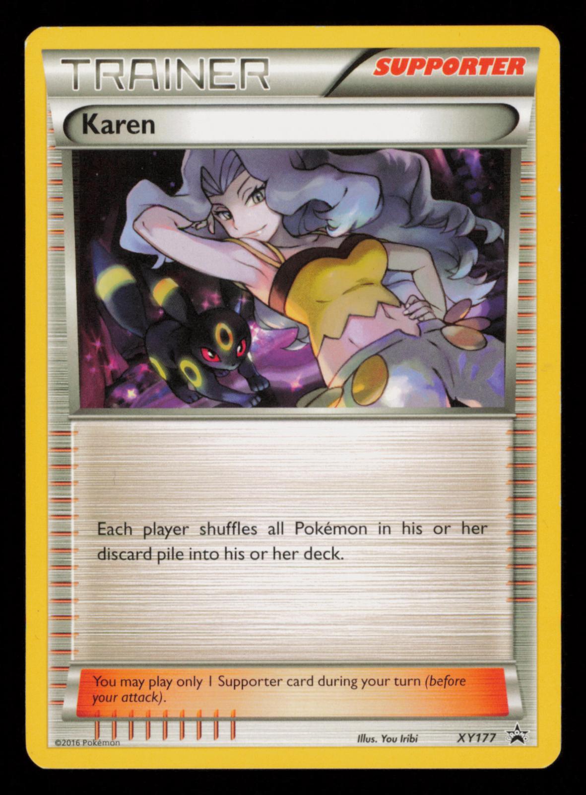 Karen XY177 Promo XY Promo Pokemon