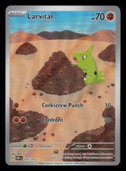 Larvitar 203/197 Illustration Rare Obsidian Flames Pokemon