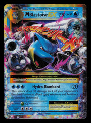 M Blastoise EX 22/108 Holo EX Rare Evolutions Pokemon