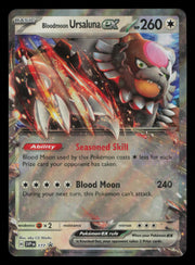 Bloodmoon Ursaluna ex 177 Holo Promo Scarlet & Violet Promo Pokemon