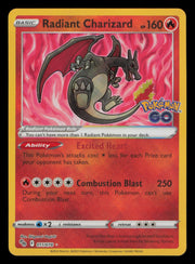 Radiant Charizard 011/078 Radiant Rare Pokemon GO Pokemon