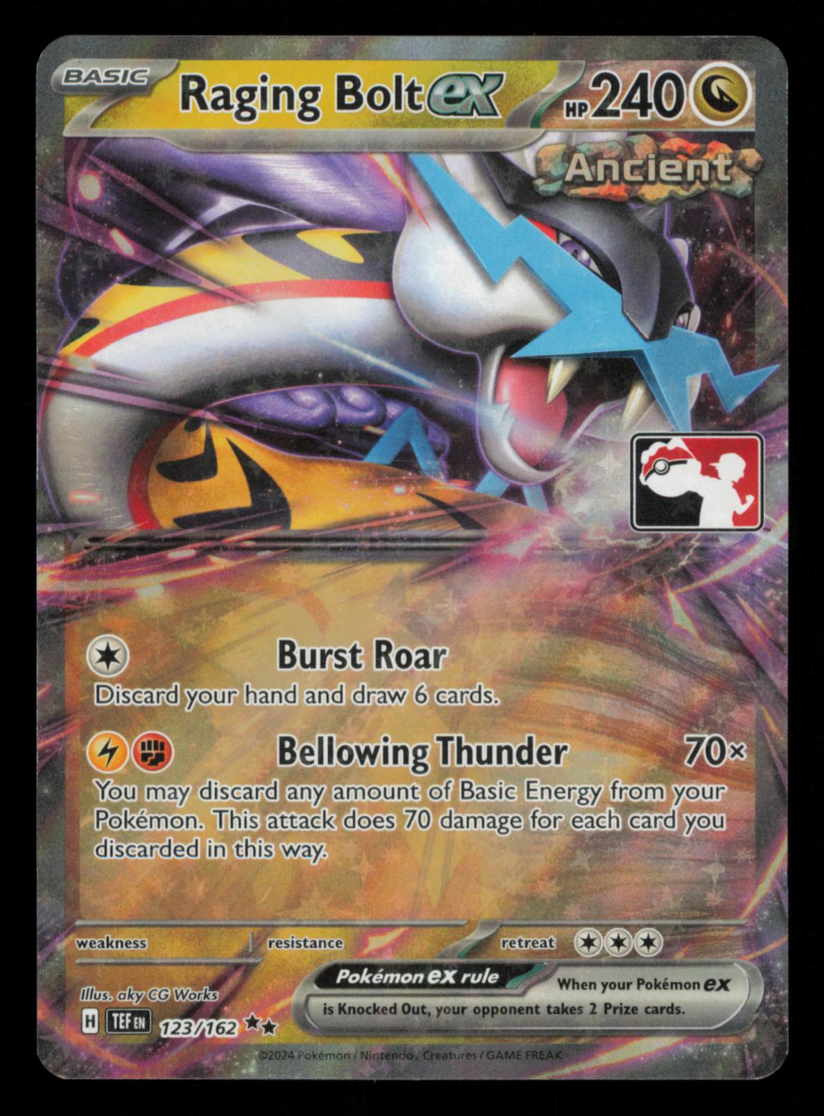 Raging Bolt ex 123/162  (Prize Pack Series 5)