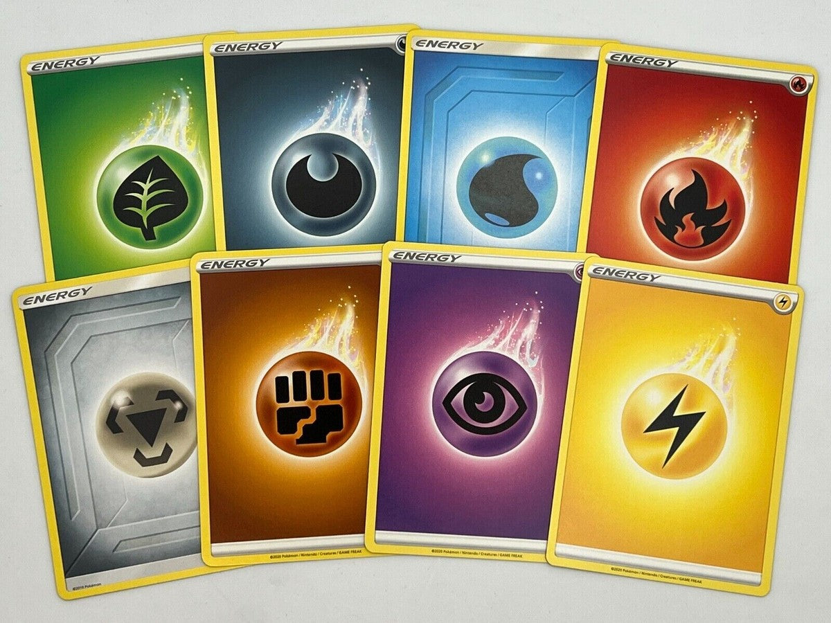 100 Random Bulk Energy Cards