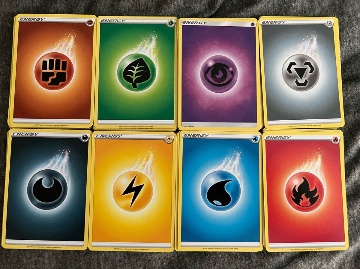 100 Random Bulk Energy Cards