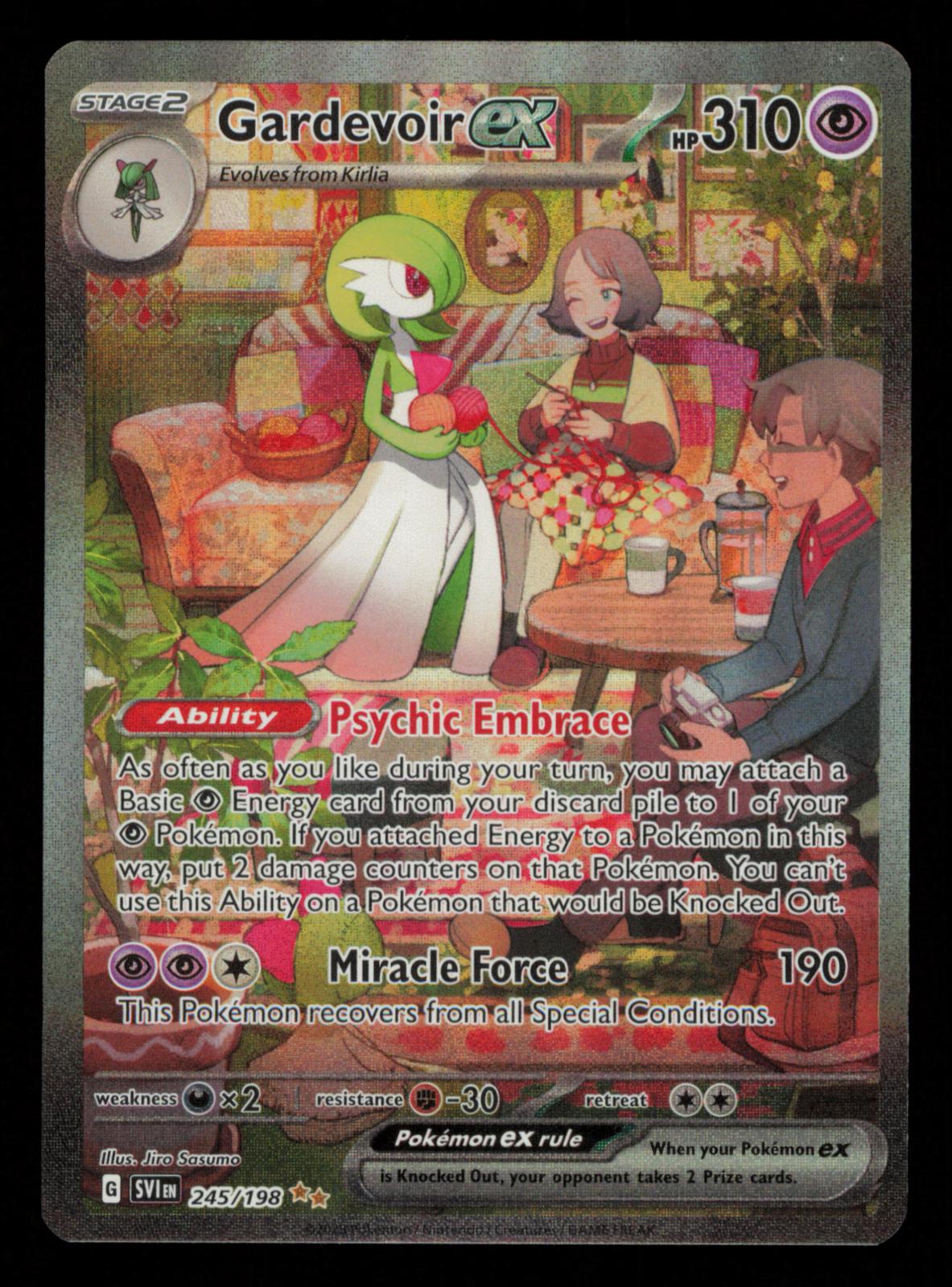 Gardevoir ex 245/198 Special Illustration Rare Scarlet & Violet Pokemon