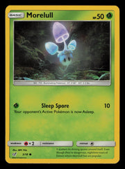Morelull 3/18 Common Detective Pikachu Pokemon