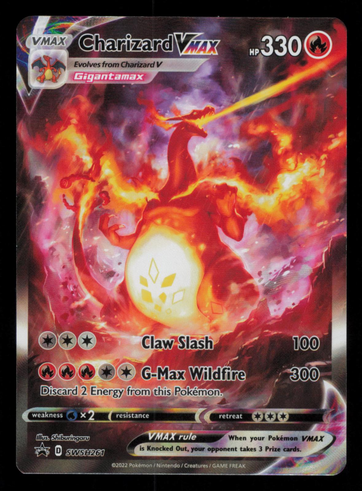 Charizard VMAX SWSH261 Holo Promo Sword & Shield Promo Pokemon
