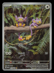 Aipom 211/182 Illustration Rare Paradox Rift Pokemon