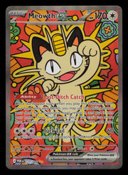 Meowth ex 121/088 Holo Special Illustration Rare Perfect Order Pokemon