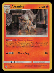 Arcanine 6/18 Rare Detective Pikachu Pokemon