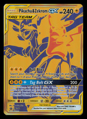 Pikachu & Zekrom GX - SM248 Holo Promo Sun & Moon Promo Pokemon