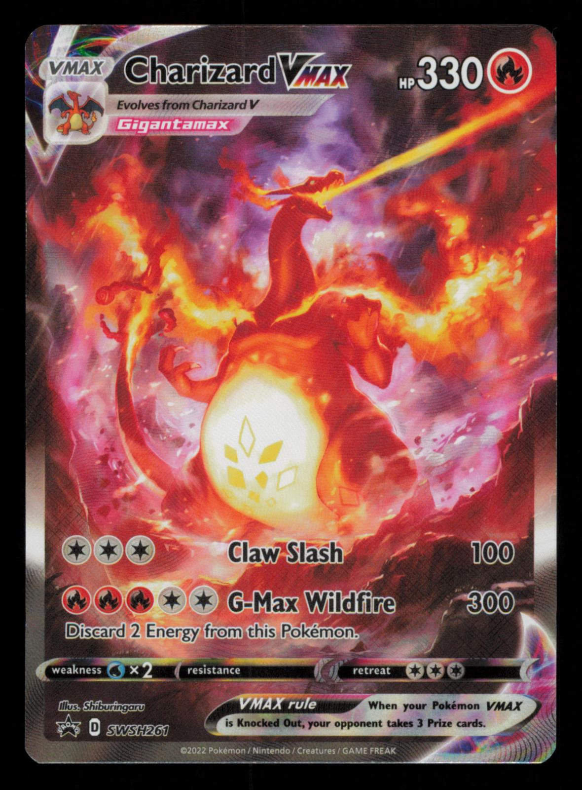 Charizard VMAX SWSH261 Holo Promo Sword & Shield Promo Pokemon