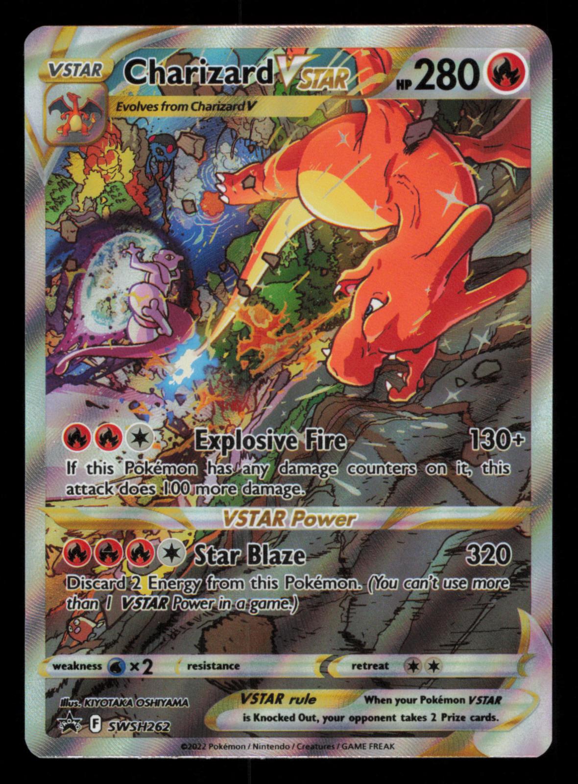 Charizard VSTAR SWSH262 Holo Promo Sword & Shield Promo Pokemon