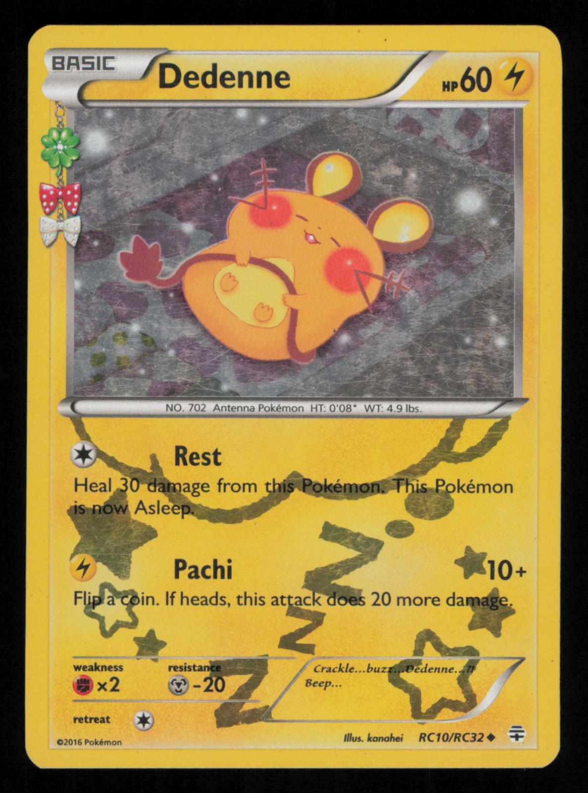 Dedenne RC10/RC32 Uncommon Generations Pokemon
