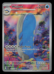 Wailord 162/159 Illustration Rare Journey Together Pokemon Holo
