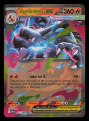 Mega Charizard X ex 013/094 Double Rare Phantasmal Flames Pokemon