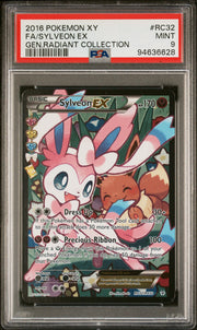 Sylveon EX RC32/83 Generations Radiant Collection Pokemon PSA 9