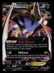 Malamar EX 58/119 Holo Rare EX Phantom Forces Pokemon