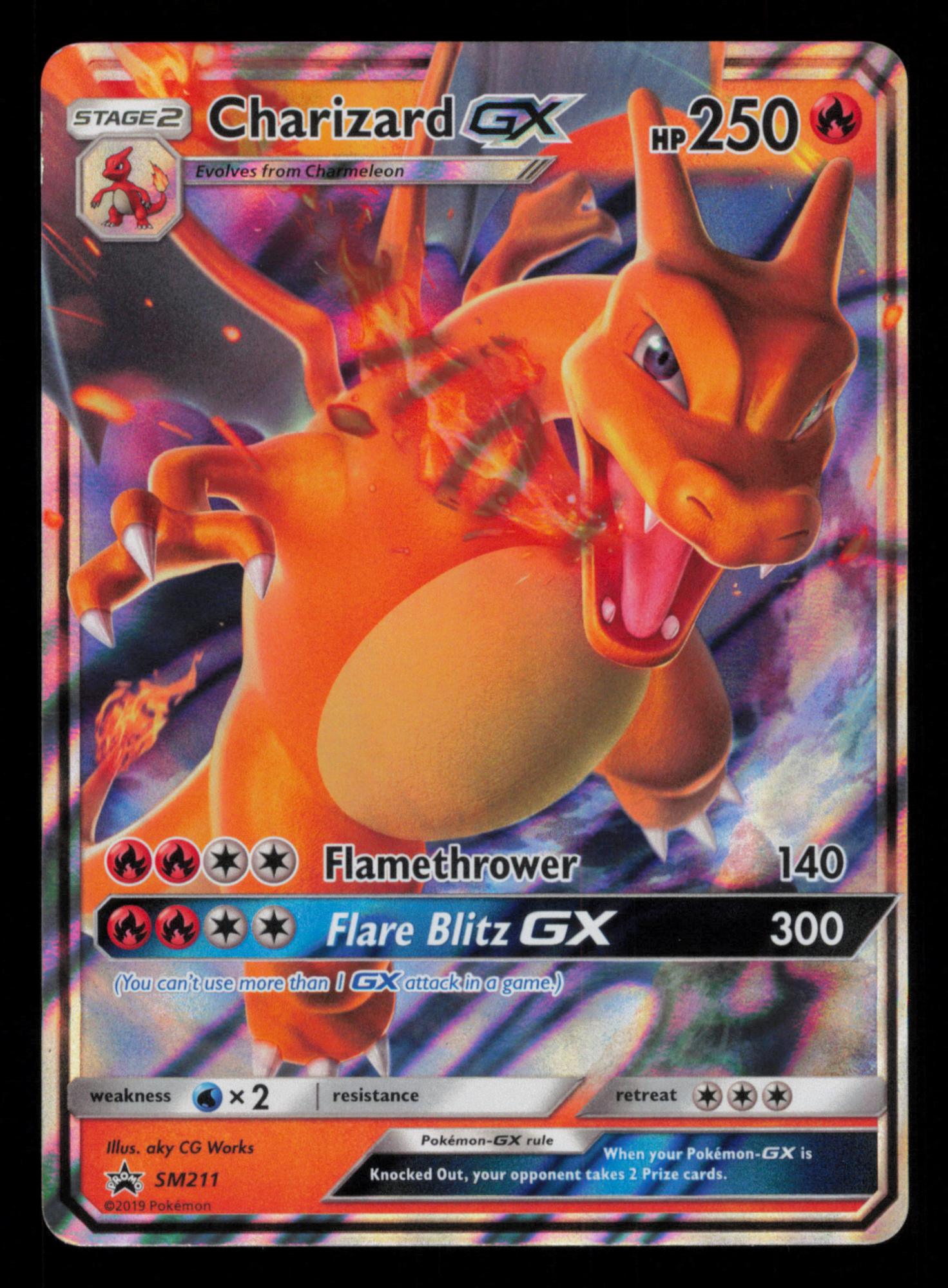 Charizard GX SM211 Promo SM Black Star Promos Pokemon