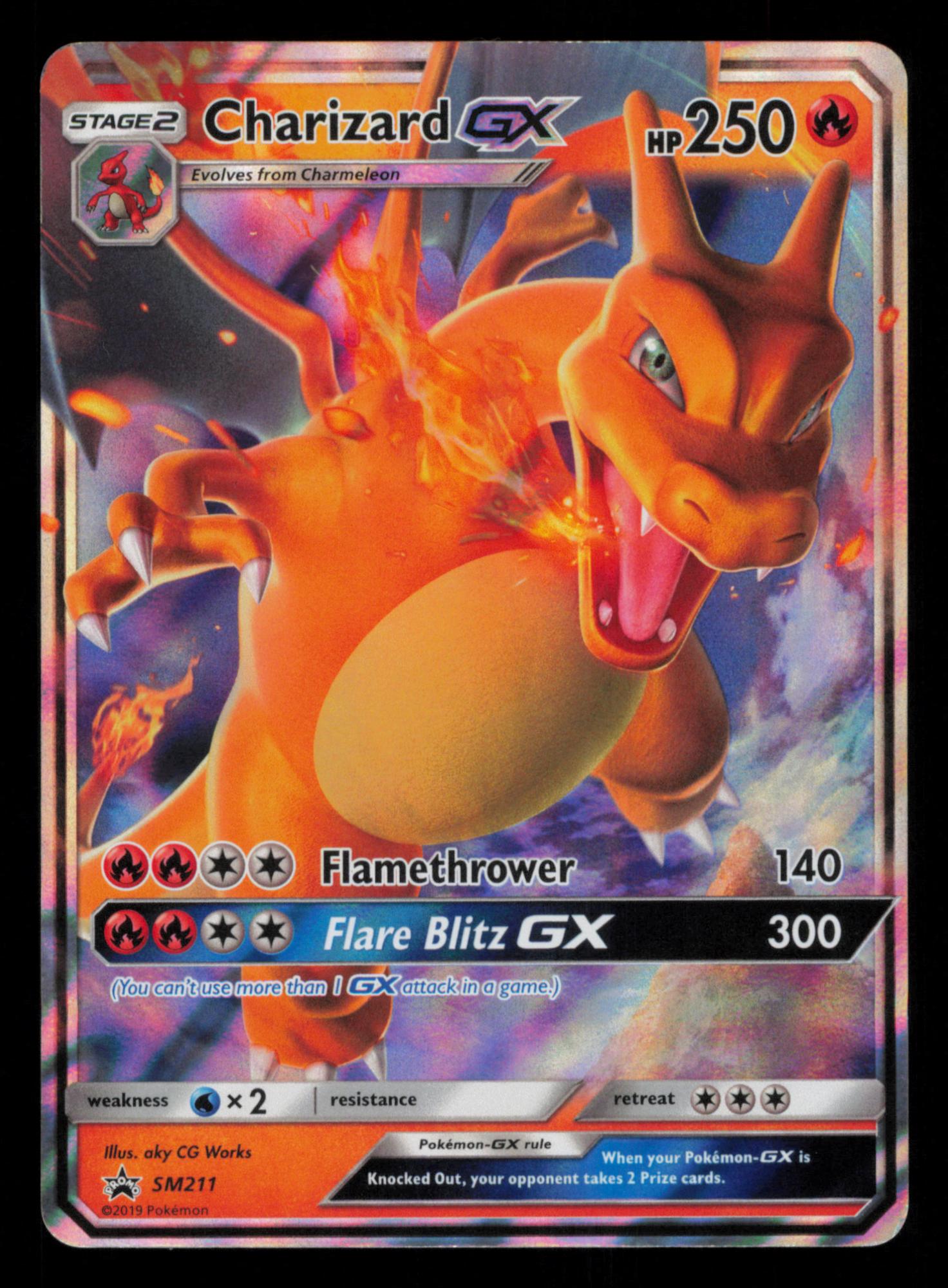 Charizard GX SM211 Promo SM Black Star Promos Pokemon