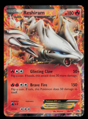 Reshiram EX 29/113 Holo Rare EX Legendary Treasures Pokemon