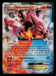 Volcanion EX 26/114 Holo Rare EX Steam Siege Pokemon