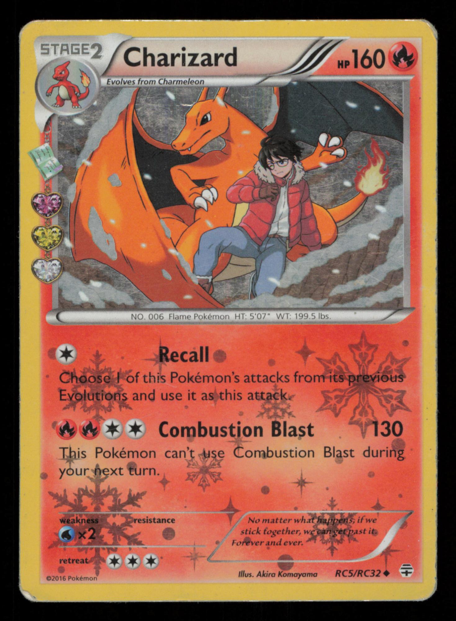 Charizard RC5/RC32 Uncommon Generations Pokemon