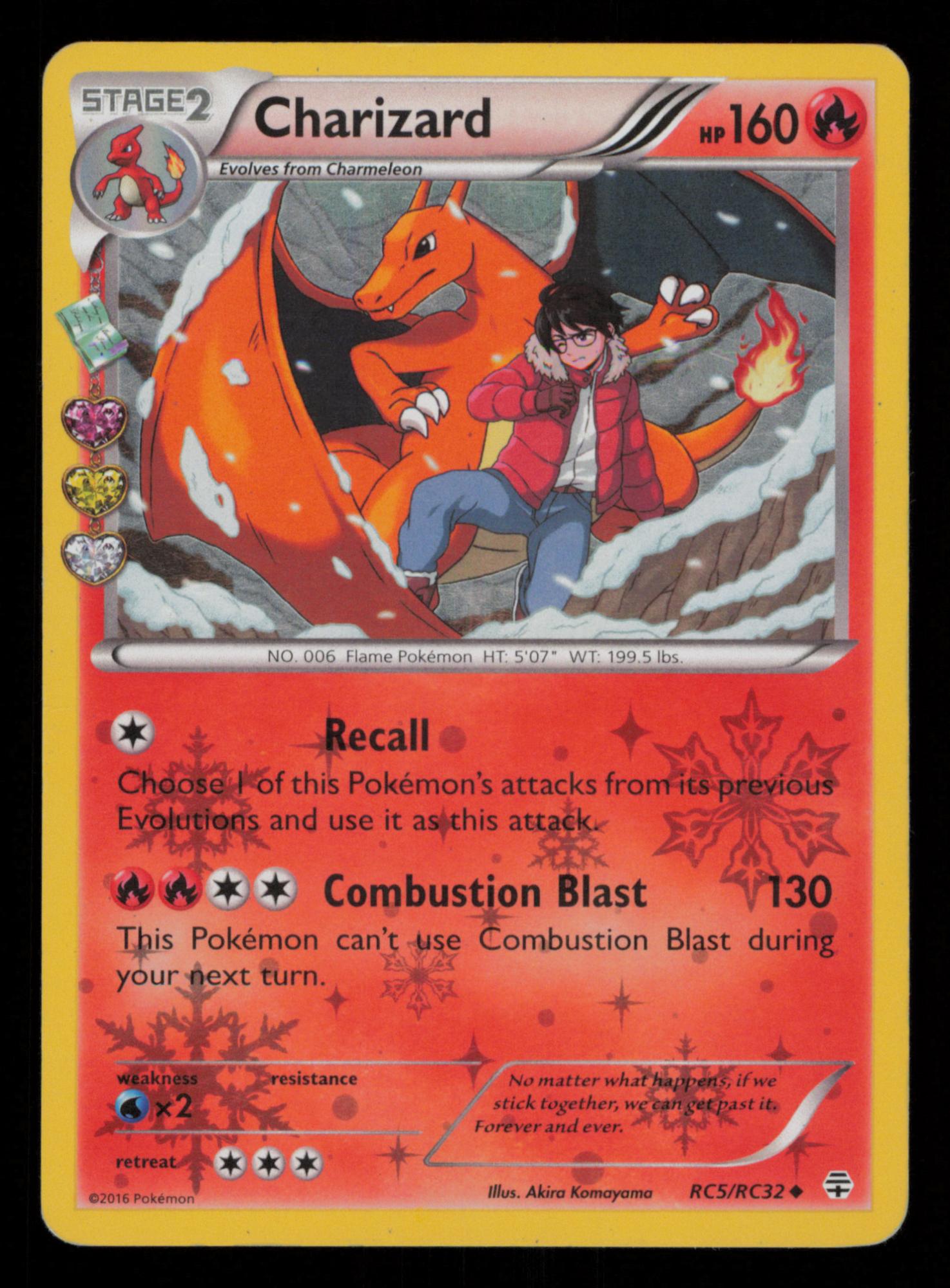 Charizard RC5/RC32 Uncommon Generations Pokemon