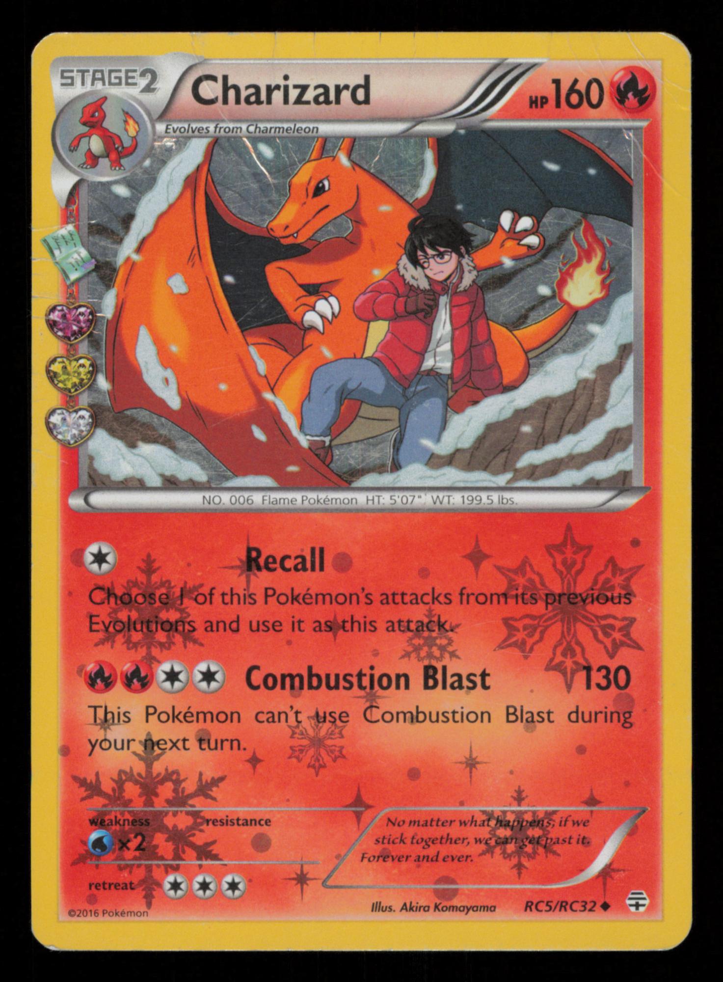 Charizard RC5/RC32 Uncommon Generations Pokemon