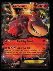 Camerupt EX 29/160 Holo Rare EX Primal Clash Pokemon